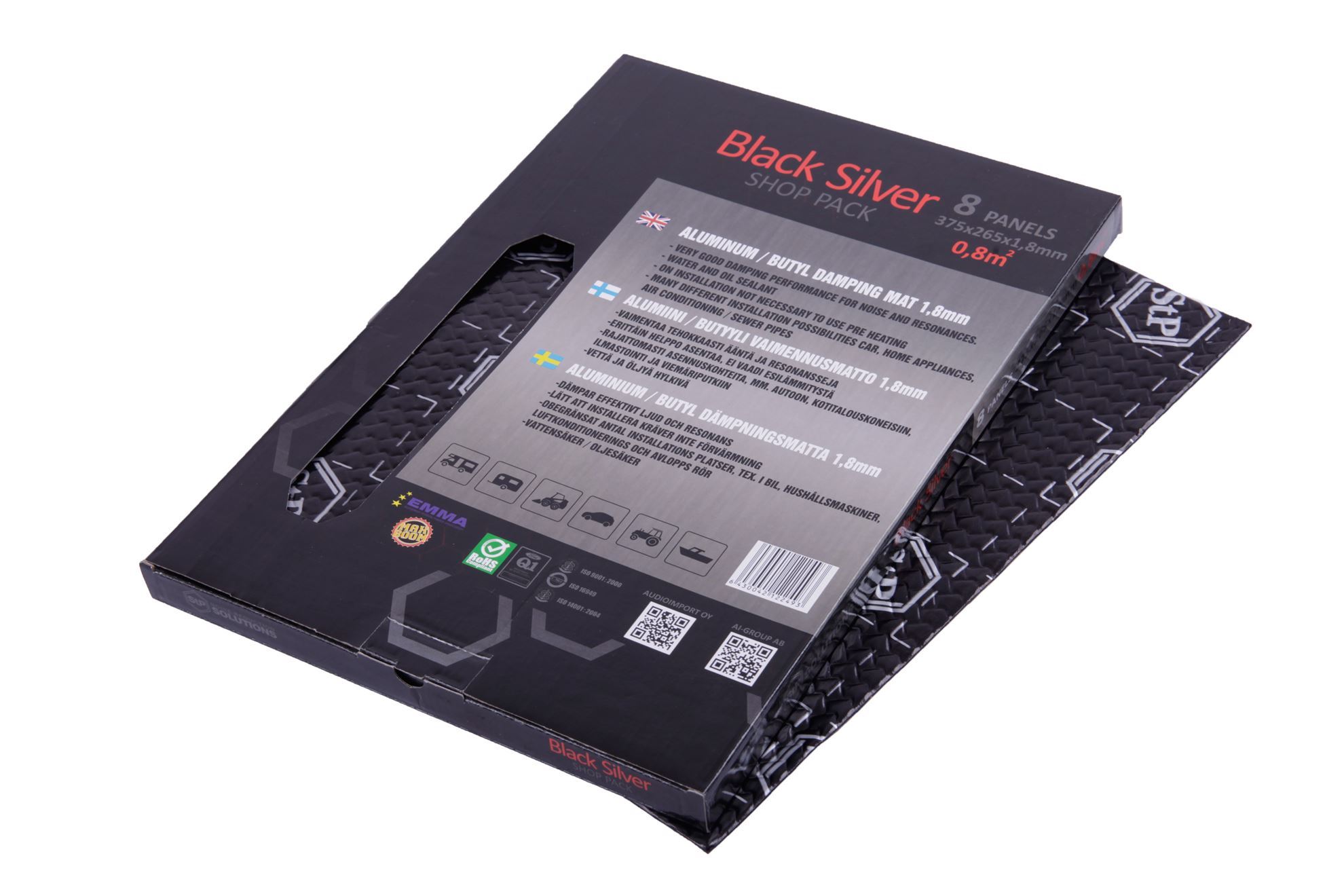Μονωτικό - STP Black Silver Door Pack - Image 4