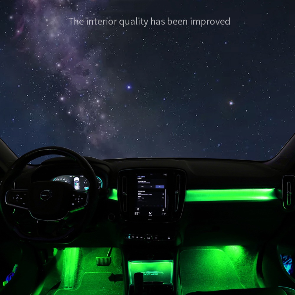 DIQ AMBIENT VOLVO XC40 AL (EX40) mod. 2018> (Digital iQ Ambient Light for VOLVO XC40 mod. 2018> with 11 Lights & with Original Ambient Light) - Image 5