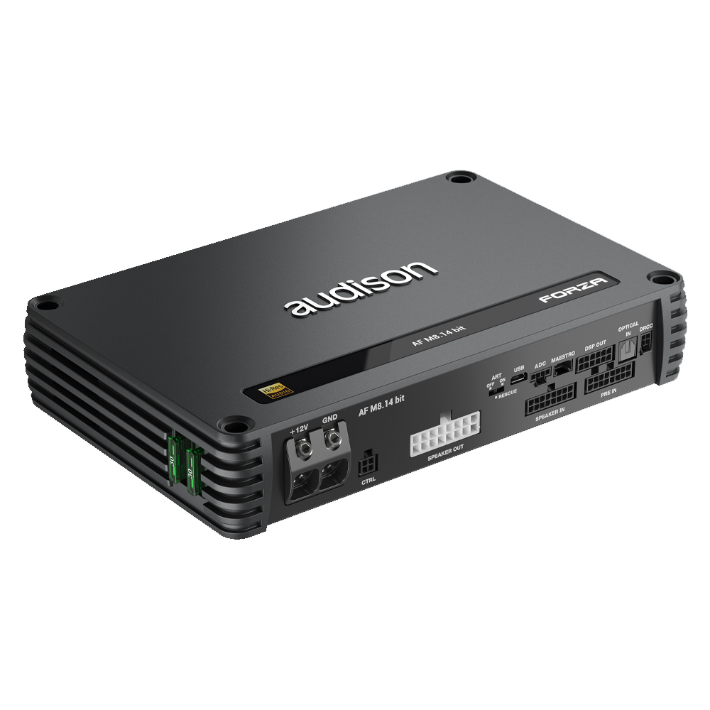 Ενισχυτής με επεξεργαστή DSP – Audison Forza AF M8.14 bit