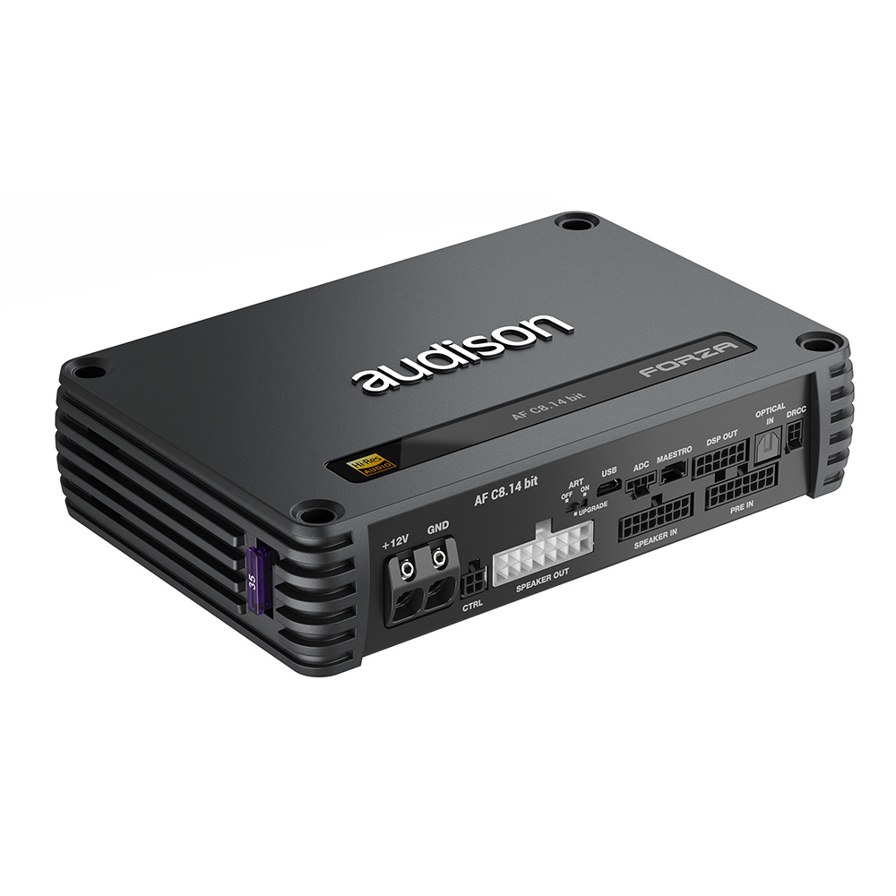 Ενισχυτής με επεξεργαστή DSP – Audison Forza AF C8.14 bit