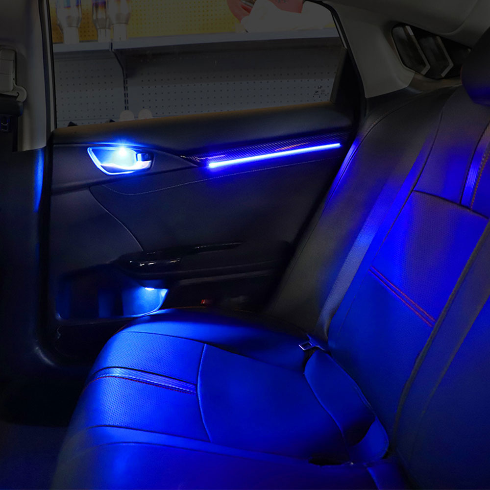 DIQ AMBIENT HONDA CIVIC X FULL mod. 2016-2021 (Digital iQ Ambient Dynamic Light for Honda Civic mod. 2016-2021 with 23 Lights - FULLKIT) - Image 4