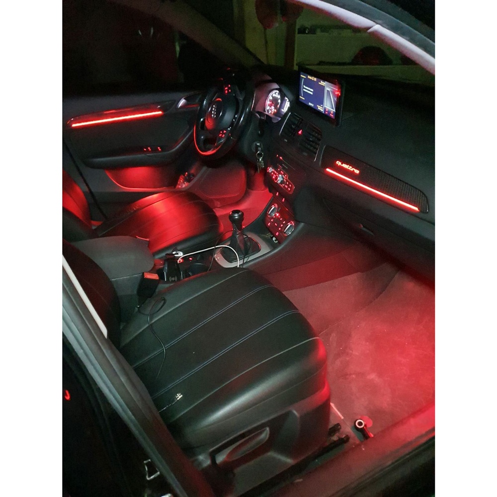 DIQ AMBIENT AUDI Q3 (8U) DYN (Digital iQ Ambient Light for Audi Q3 mod. 2011-2018 with 20 Lights) - Image 14