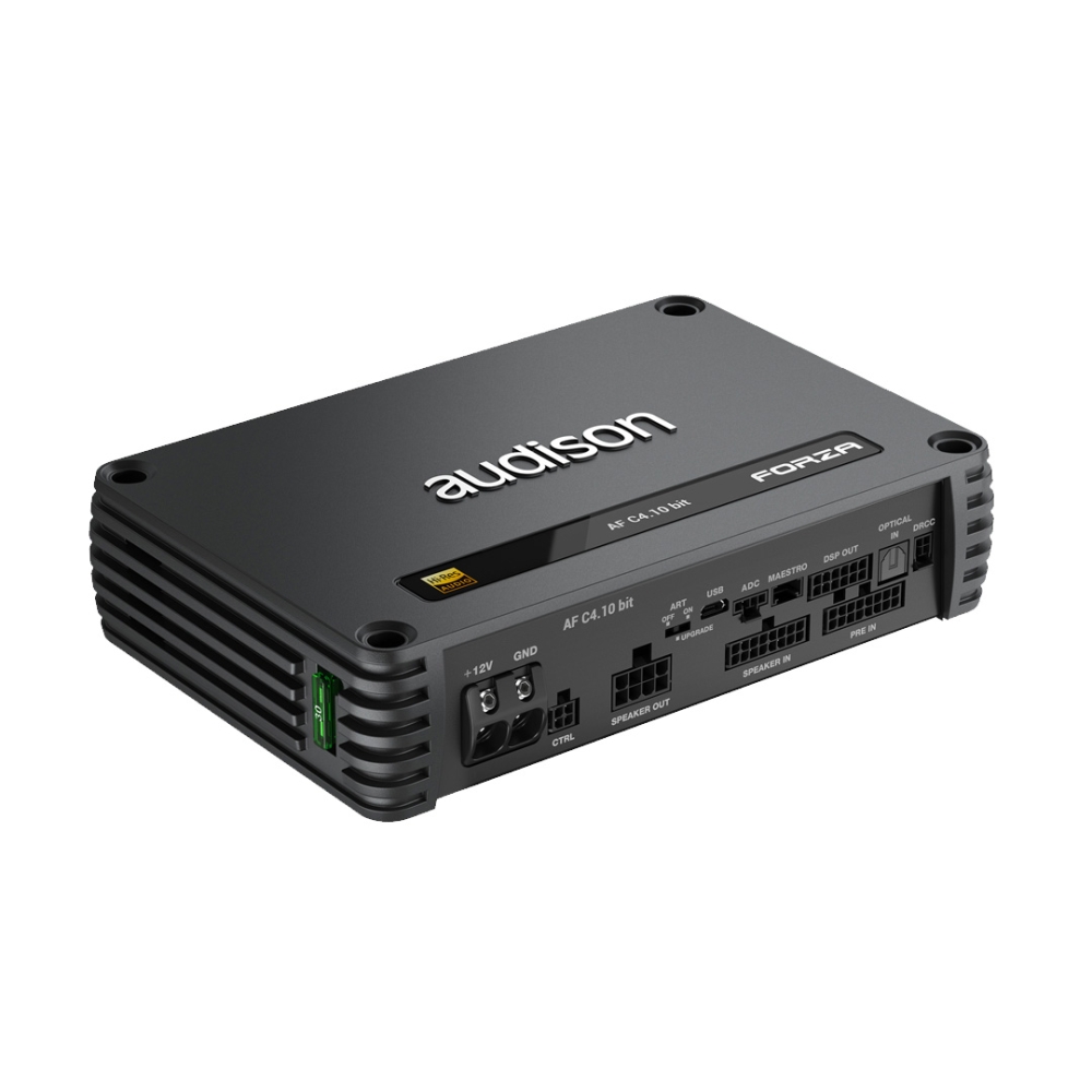 Ενισχυτής με επεξεργαστή DSP – Audison Forza AF C4.10 bit