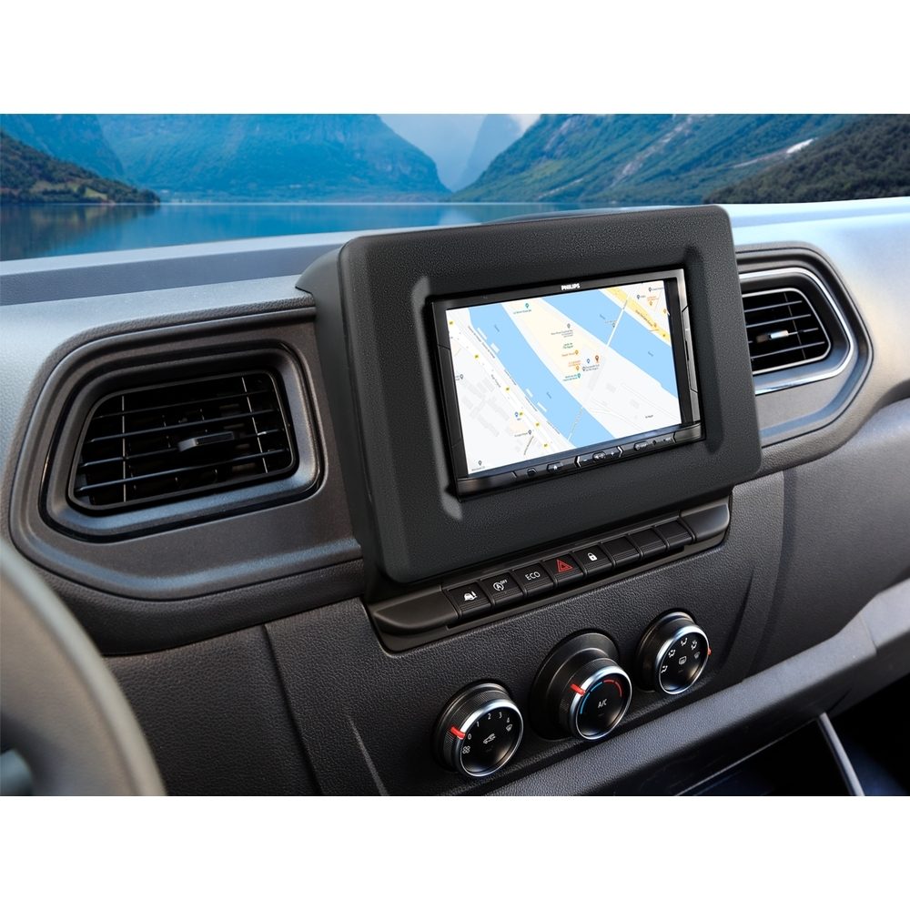 Πρόσοψη R/CD-Οθόνης Nissan NV400/Opel Movano/Renault Master - Image 4