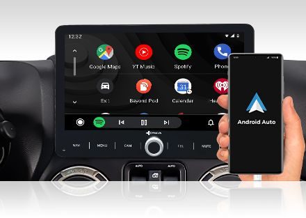 Dynavin D8 Series Οθόνη Jeep Wrangler 2007-2017 10" Android Navigation Multimedia Station - Image 11