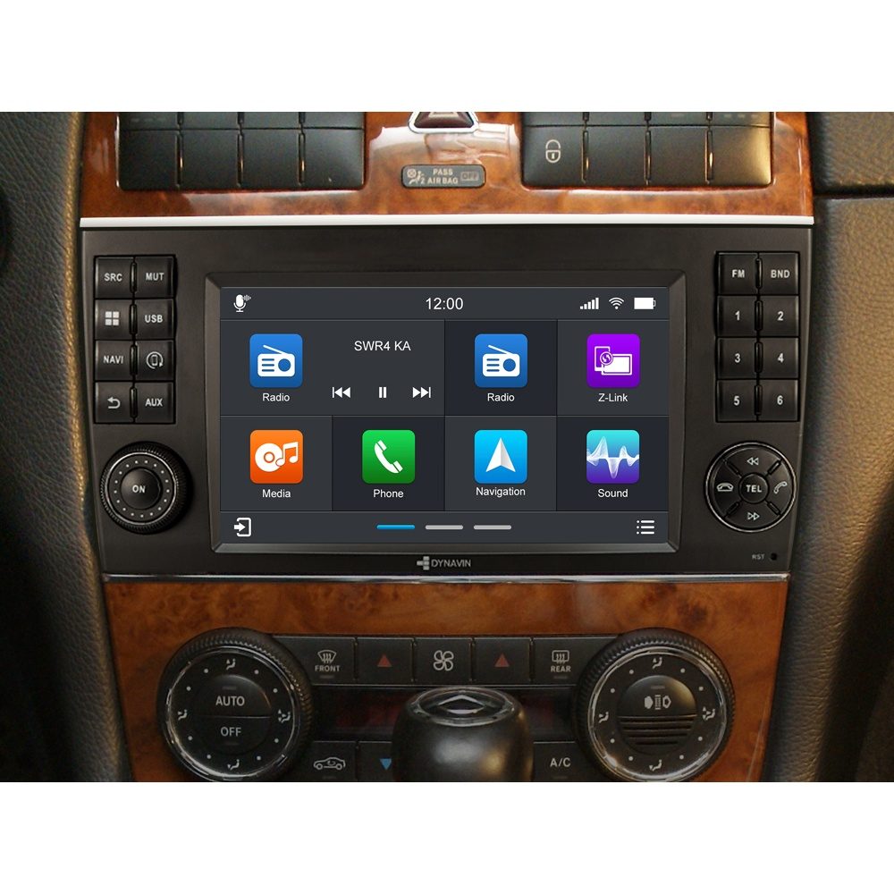 Dynavin D9 Series Οθόνη Mercedes CLK W209 2005-2009 7" Android11 Navigation Multimedia Station