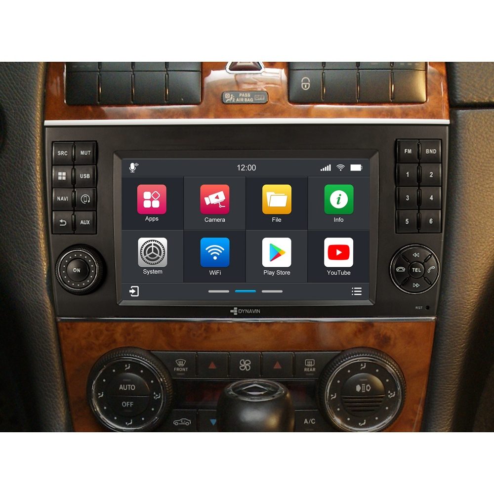 Dynavin D9 Series Οθόνη Mercedes CLK W209 2005-2009 7" Android11 Navigation Multimedia Station - Image 3