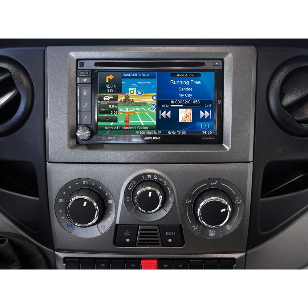 Iveco Daily 2Din Πρόσοψη Οθόνης Σκούρο Γκρι - Image 2