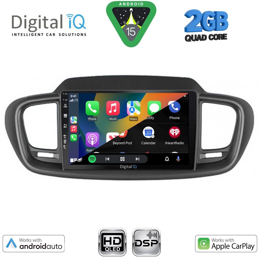 DIGITAL IQ BXC 3319_CPAA (10inc) MULTIMEDIA TABLET for KIA SORENTO mod. 2014-2020 - Image 2