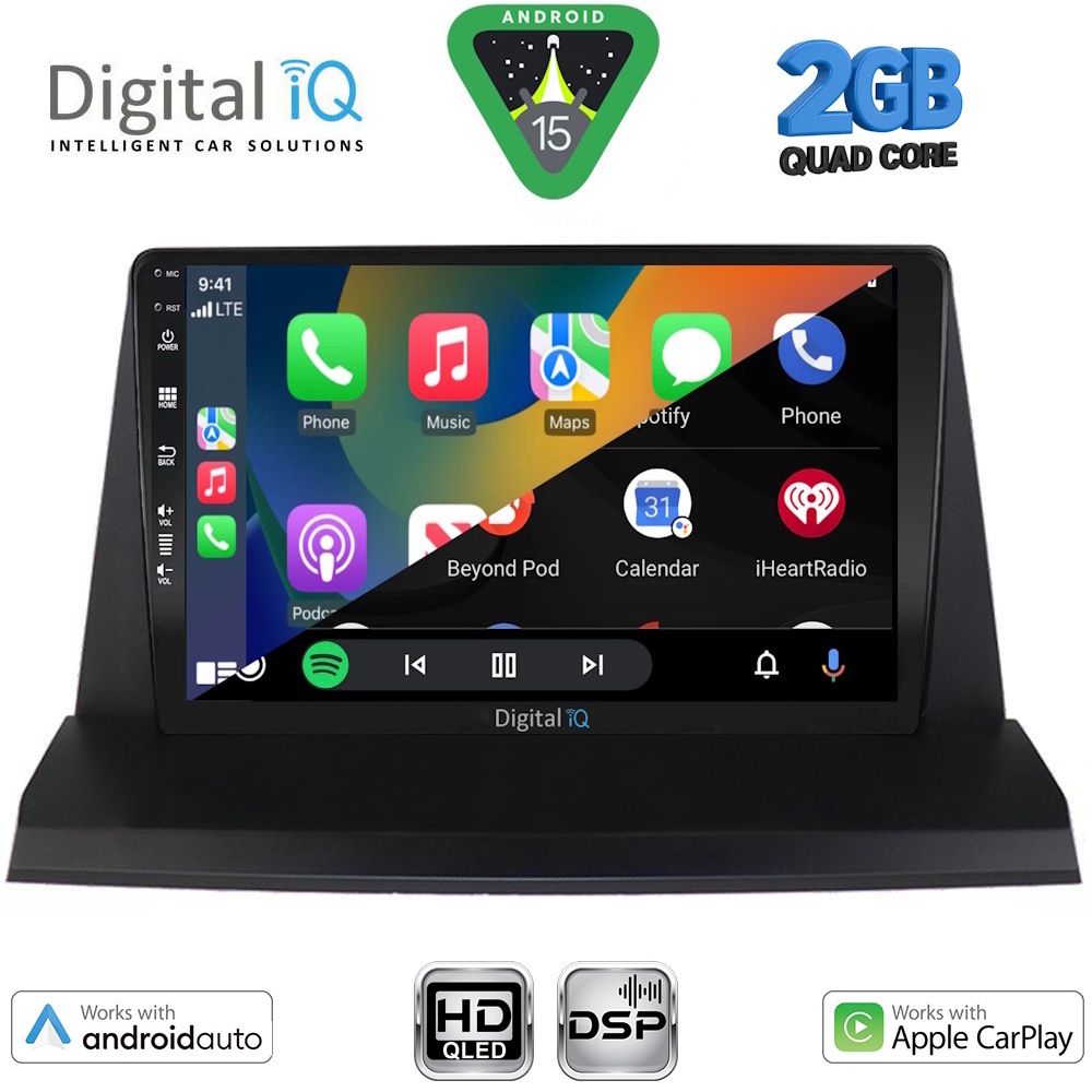 DIGITAL IQ BXC 3350_CPAA (9inc) MULTIMEDIA TABLET for LEXUS NX 200 mod. 2014-2022 - Image 2