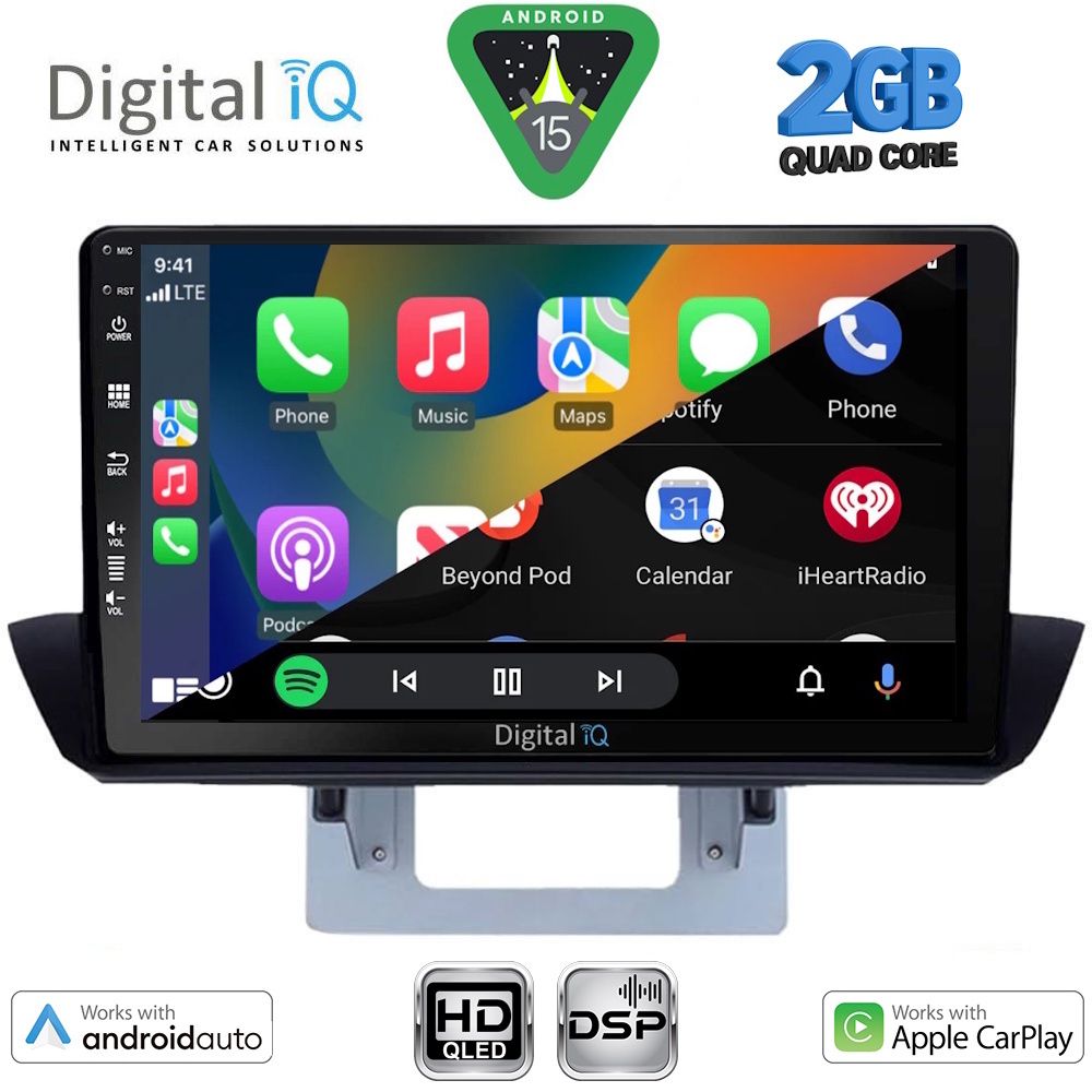 DIGITAL IQ BXC 3364_CPAA DASH (9inc) MULTIMEDIA TABLET for MAZDA BT50 mod. 2012-2019 - Image 2