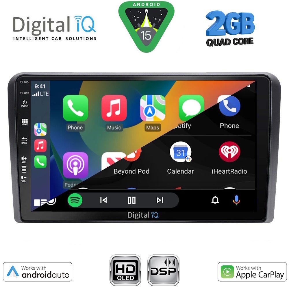 DIGITAL IQ BXC 3441_CPAA (9inc) MULTIMEDIA TABLET for MITSUBISHI OUTLANDER mod. 2001-2005 - Image 2