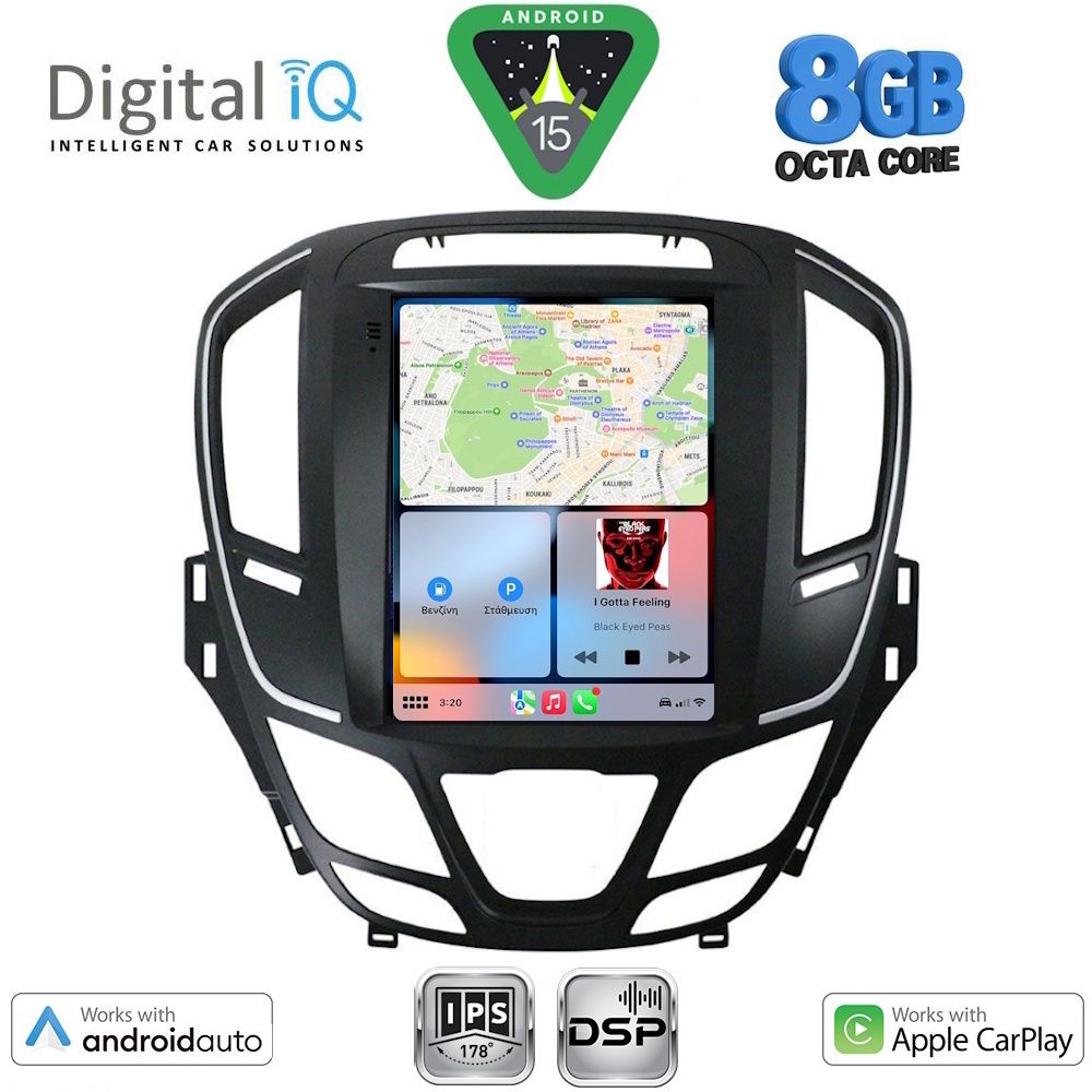 DIGITAL IQ BXF 7915_CPAA TESLA STYLE for OPEL INSIGNIA II mod. 2014-2017 - Image 2
