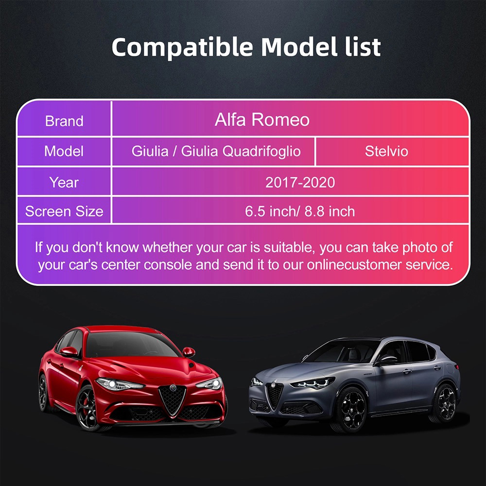 DIGITAL IQ AR 749F CPA (INTERFACE WIRELESS CARPLAY / ANDROID AUTO BOX for ALFA ROMEO GIULIA - STELVIO mod. 2015-2026 with 2 CAMERAS) - Image 5