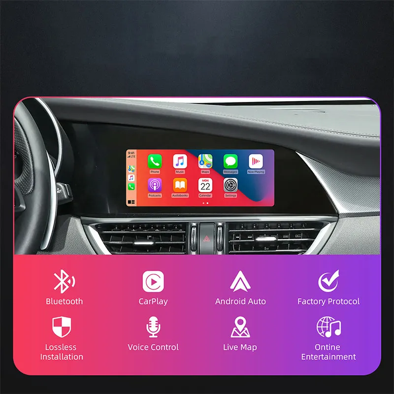 DIGITAL IQ AR 749F CPA (INTERFACE WIRELESS CARPLAY / ANDROID AUTO BOX for ALFA ROMEO GIULIA - STELVIO mod. 2015-2026 with 2 CAMERAS) - Image 13