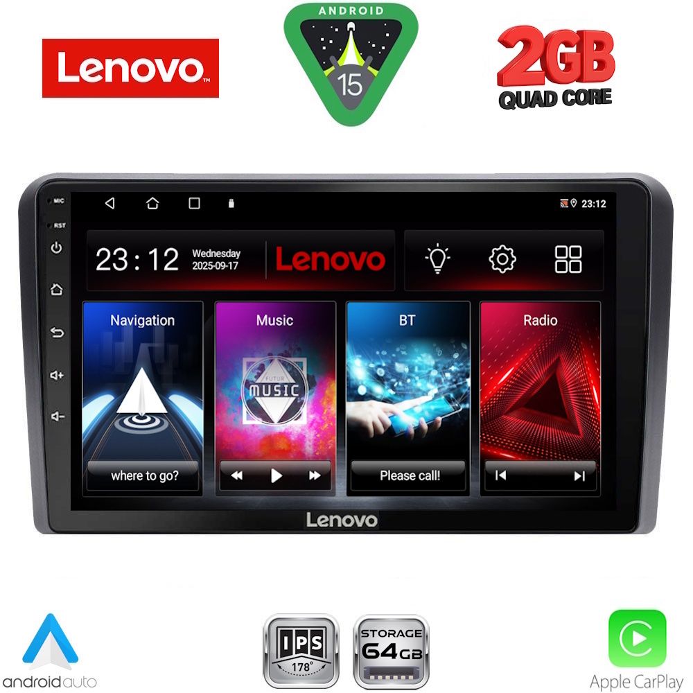 LENOVO LVD 2132_CPA (10inc) MULTIMEDIA TABLET for FIAT 500L mod. 2012-2024