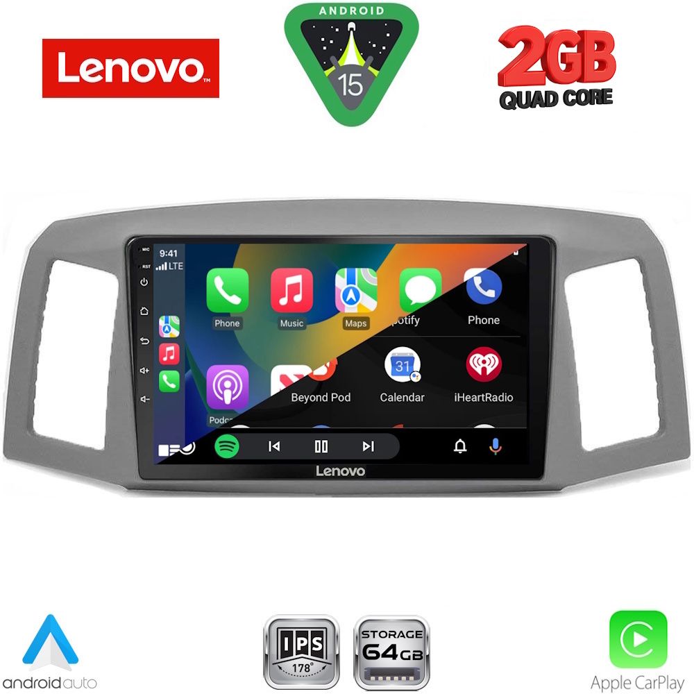 LENOVO LVD 2281_CPA (10inc) MULTIMEDIA TABLET for JEEP GRAND CHEROKEE mod. 2005-2007 - Image 3