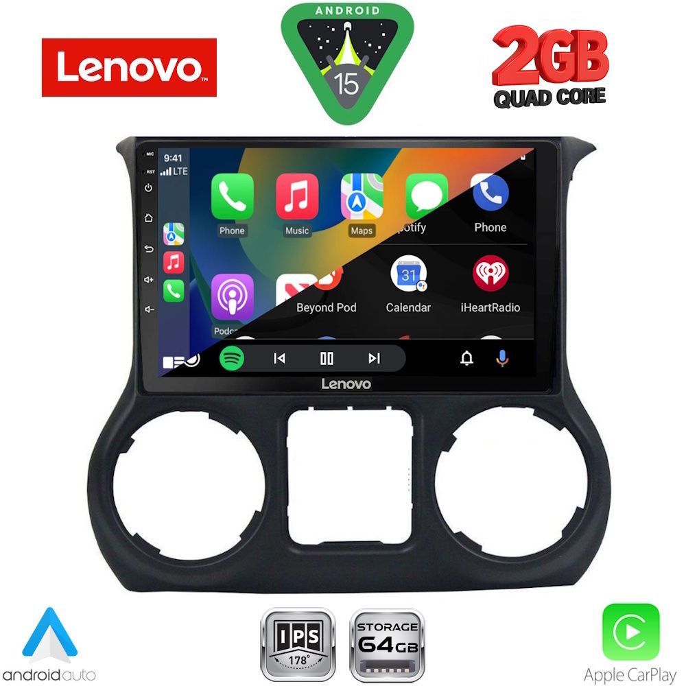 LENOVO LVD 2295_CPA (10inc) MULTIMEDIA TABLET for JEEP WRANGLER mod. 2011-2014 - Image 2