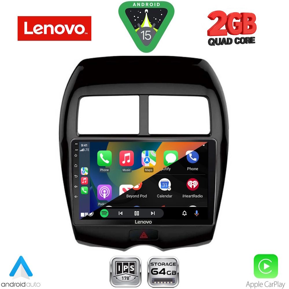 LENOVO LVD 2430_CPA (10inc) MULTIMEDIA TABLET for MITSUBISHI ASX mod. 2009-2020 - PEUGEOT 4008 mod. 2012-2018 - Image 2