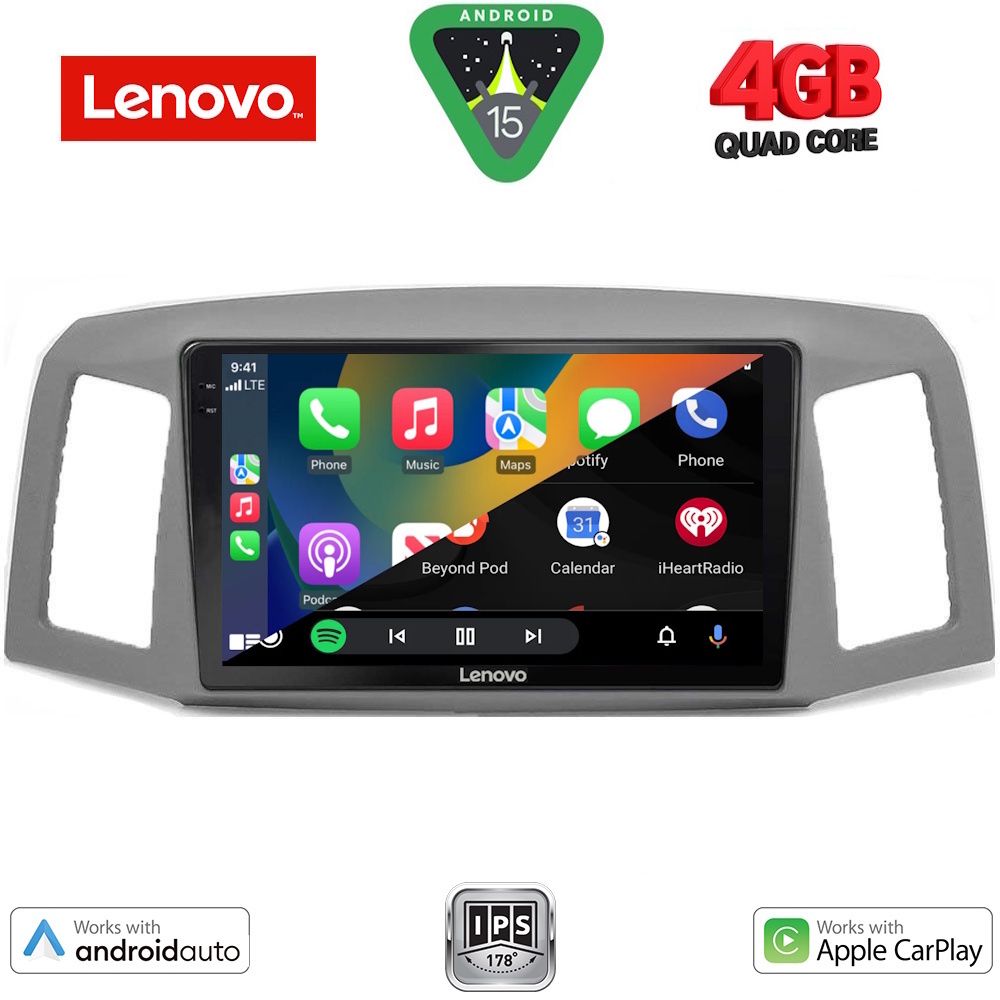LENOVO LVE 8281_CPAA (10inc) MULTIMEDIA TABLET for JEEP GRAND CHEROKEE mod. 2005-2007 - Image 3