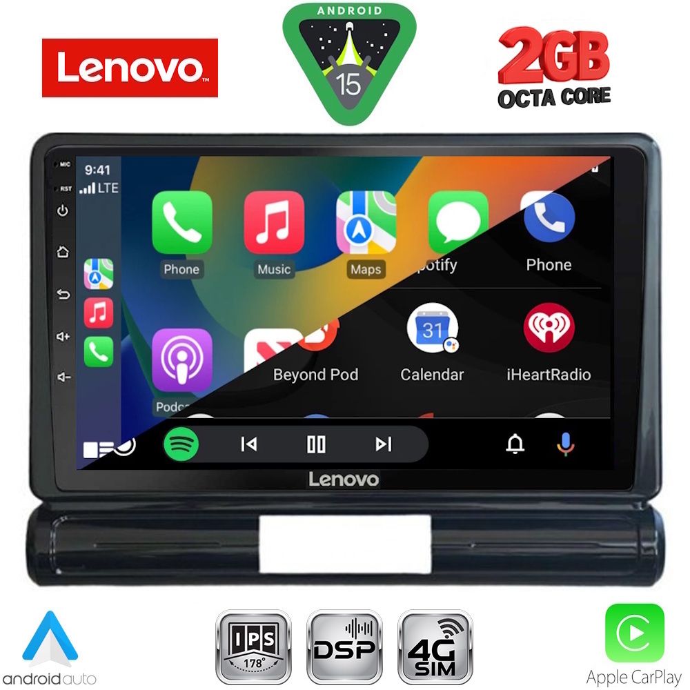 LENOVO LVF 5093L_CPA (9inc) MULTIMEDIA TABLET for CITROEN C3 - DS3 mod. 2016-2024 Low Version - Image 3