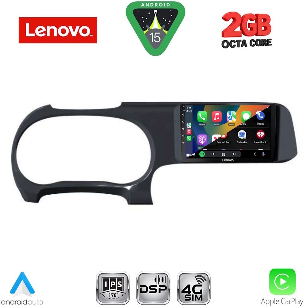 LENOVO LVF 5225_CPA (9inc) MULTIMEDIA TABLET for HYUNDAI i10 mod. 2020-2026 - Image 2