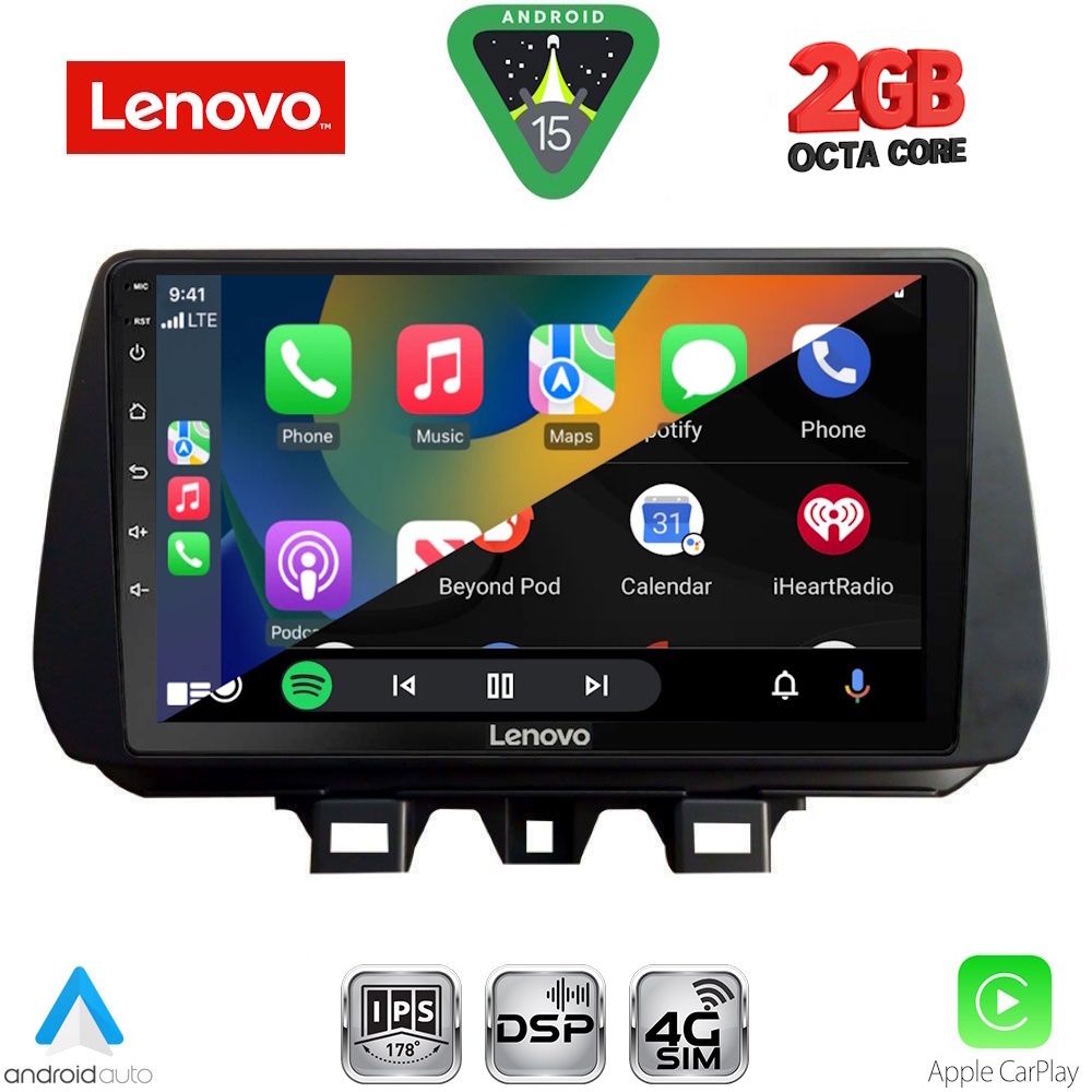 LENOVO LVF 5244_CPA (9inc) MULTIMEDIA TABLET for HYUNDAI TUCSON mod. 2019-2023 - Image 2