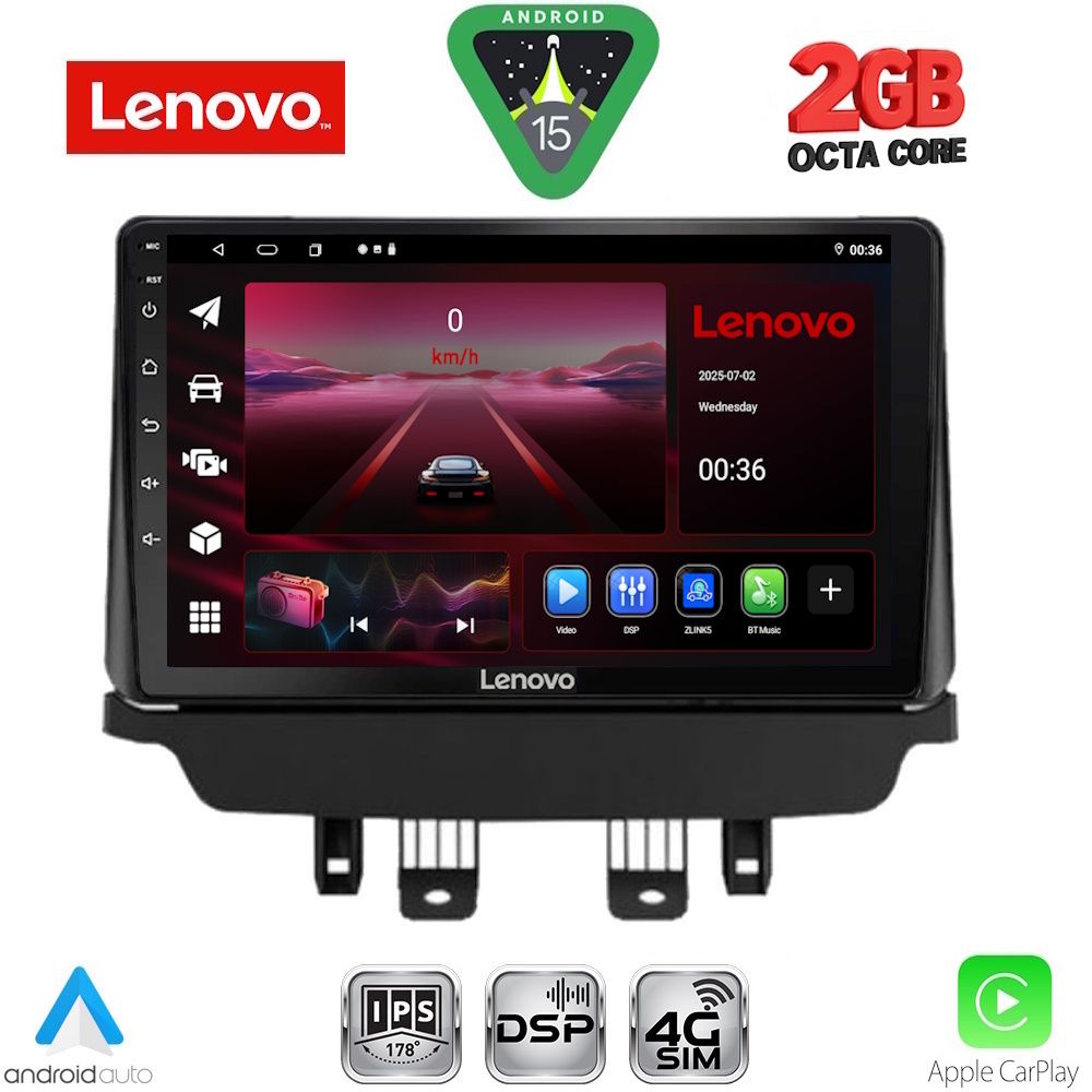 LENOVO LVF 5384_CPA (9inc) MULTIMEDIA TABLET for MAZDA CX3 mod. 2014-2026