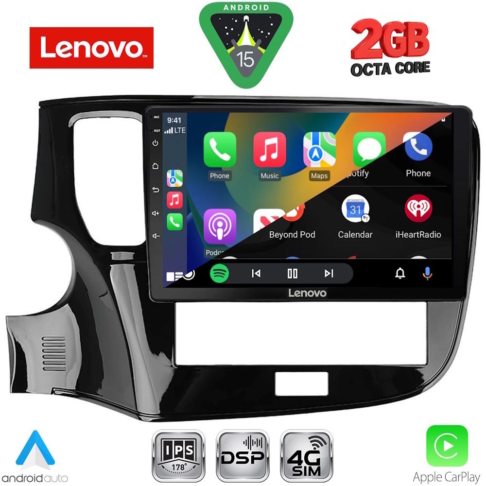 LENOVO LVF 5440_CPA (10inc) MULTIMEDIA TABLET for MITSUBISHI OUTLANDER mod. 2020-2022 - Image 2