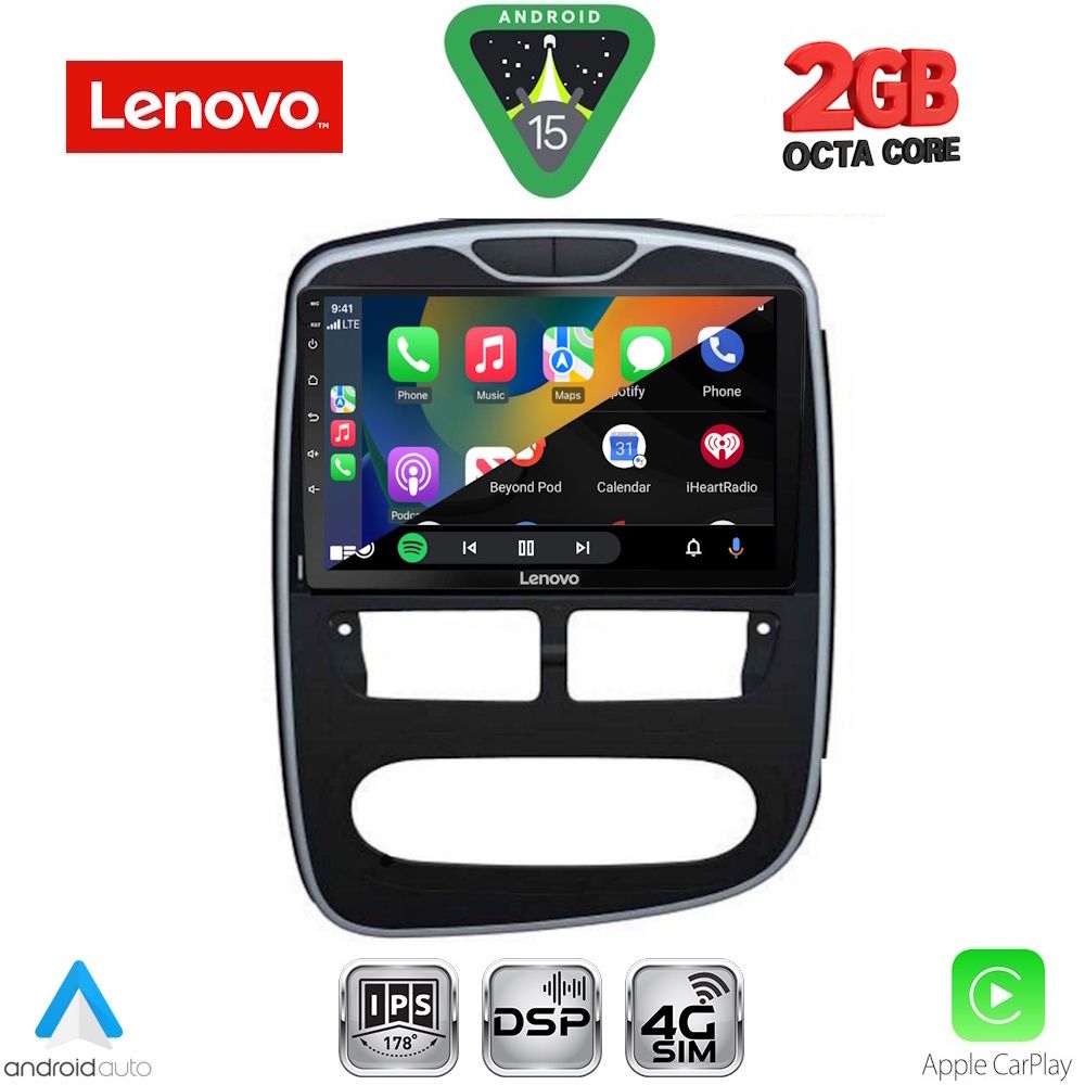 LENOVO LVF 5544_CPA (10inc) MULTIMEDIA TABLET for RENAULT CLIO mod. 2012-2015 - Image 2