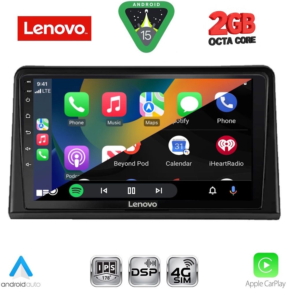 LENOVO LVF 5548_CPA (9inc) MULTIMEDIA TABLET for RENAULT EXPRESS mod. 2020-2026 - Image 2