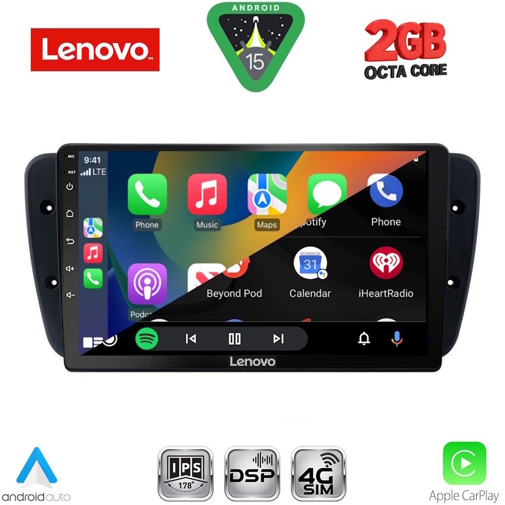 LENOVO LVF 5571_CPA (9inc) MULTIMEDIA TABLET for SEAT IBIZA mod. 2008-2015 - Image 2