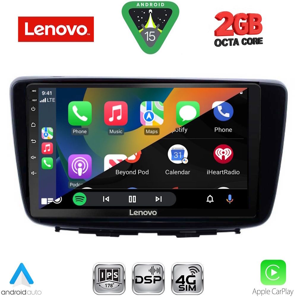 LENOVO LVF 5672_CPA (9inc) MULTIMEDIA TABLET for SUZUKI BALENO mod. 2016-2022 - Image 2