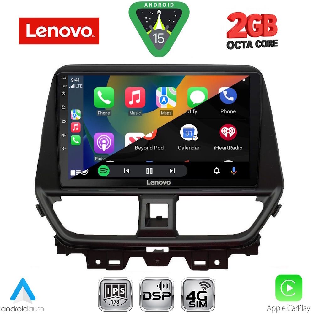 LENOVO LVF 5673_CPA (9inc) MULTIMEDIA TABLET for SUZUKI BALENO mod. 2022-2026 - Image 2