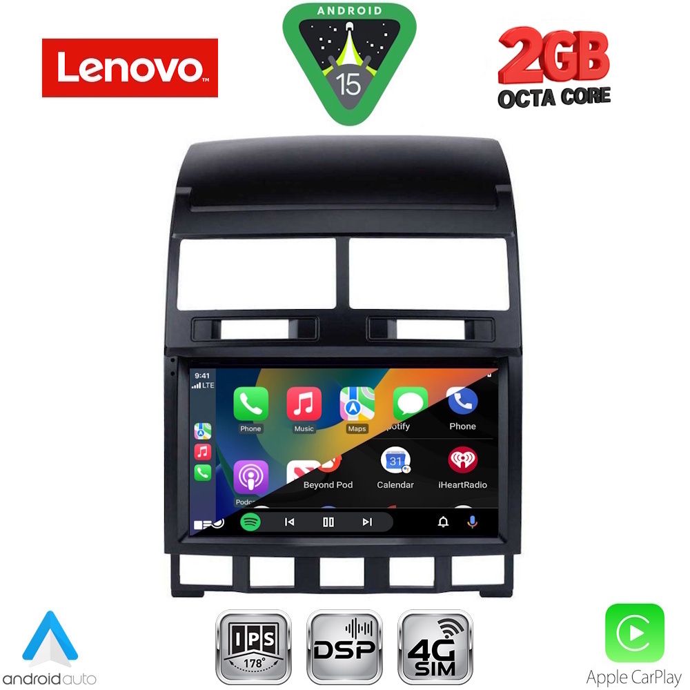 LENOVO LVF 5765_CPA (9inc) MULTIMEDIA TABLET for VW TOUAREG mod. 2003-2011 - Image 2