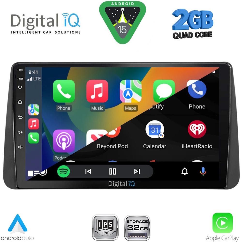DIGITAL IQ RSD 1149_CPA DASH (9inc) MULTIMEDIA TABLET for FIAT TIPO mod. 2018-2023 - Image 2