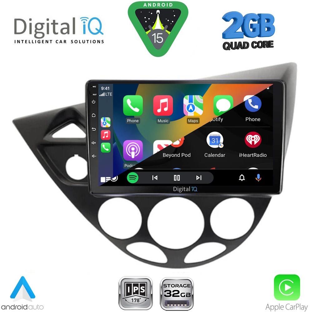 DIGITAL IQ RSD 1169_CPA (9inc) MULTIMEDIA TABLET for FORD FOCUS mod. 1998-2004 - Image 2