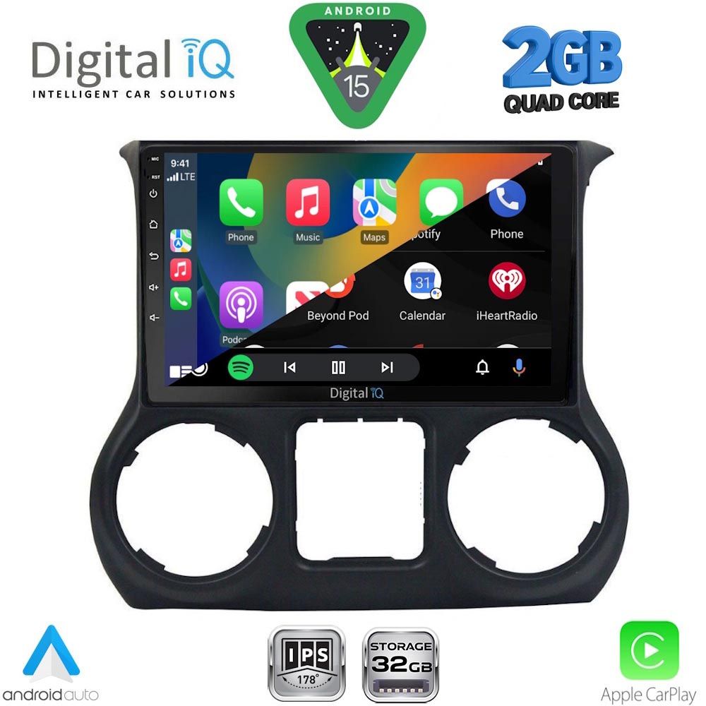 DIGITAL IQ RSD 1296_CPA (10inc) MULTIMEDIA TABLET for JEEP WRANGLER mod. 2014-2017 - Image 2