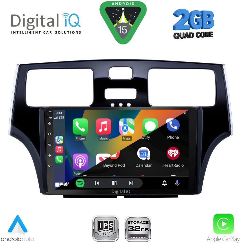 DIGITAL IQ RSD 1342_CPA (9inc) MULTIMEDIA TABLET for LEXUS ES 300 mod. 2000-2006 - Image 2