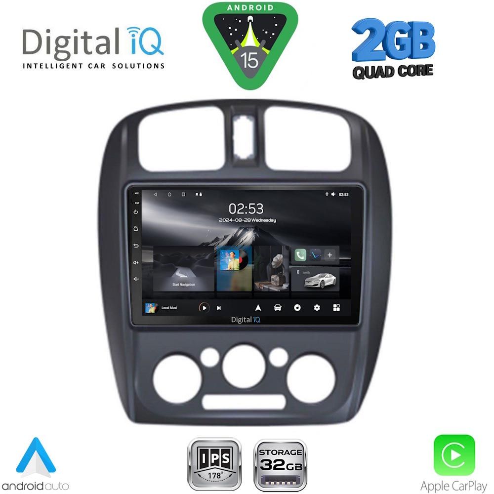 DIGITAL IQ RSD 1363_CPA (9inc) MULTIMEDIA TABLET for MAZDA 323 mod. 1998-2004