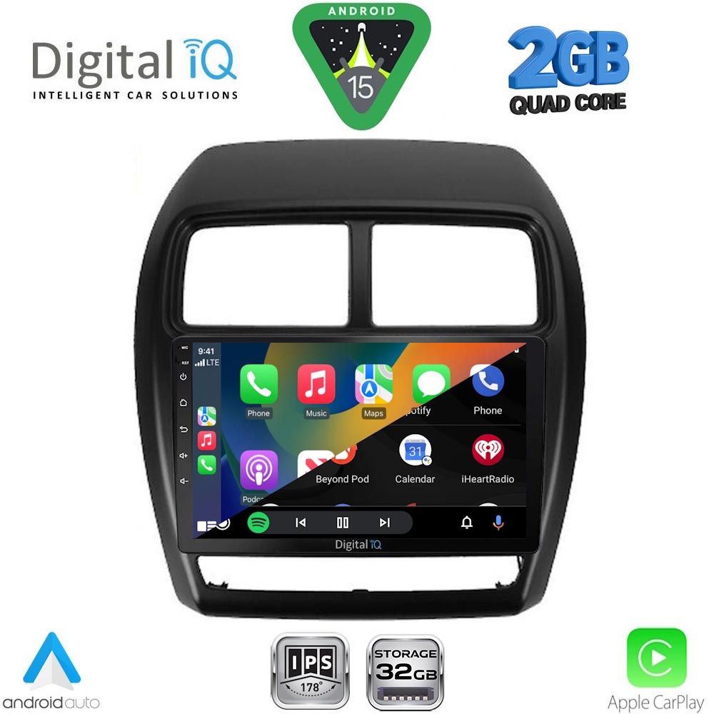 DIGITAL IQ RSD 1431_CPA (9inc) MULTIMEDIA TABLET for MITSUBISHI ASX mod. 2020-2023 - Image 2