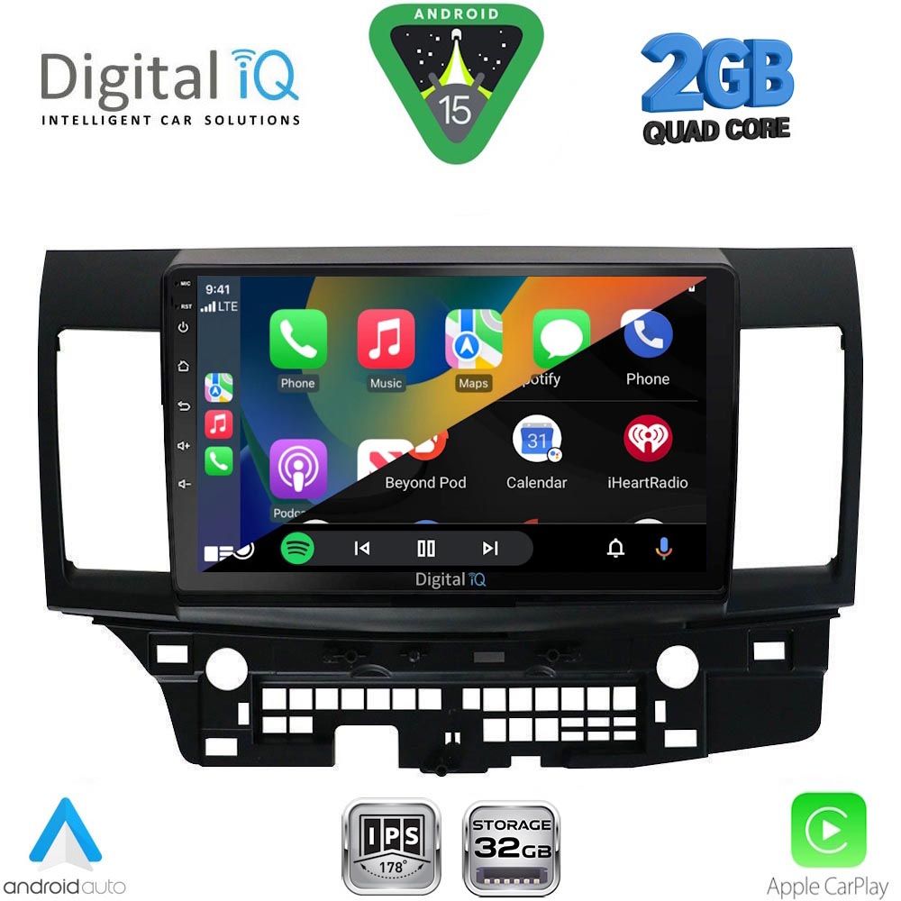 DIGITAL IQ RSD 1434_CPA (10inc) MULTIMEDIA TABLET for MITSUBISHI LANCER mod. 2008-2017 - Image 2