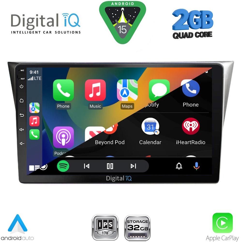 DIGITAL IQ RSD 1659_CPA (9inc) MULTIMEDIA TABLET for SUBARU IMPREZA mod. 2002-2008 - Image 2