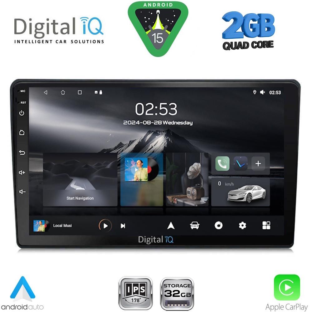 DIGITAL IQ RSD 1699_CPA (10inc) MULTIMEDIA TABLET for TOYOTA AURIS mod. 2013-2015
