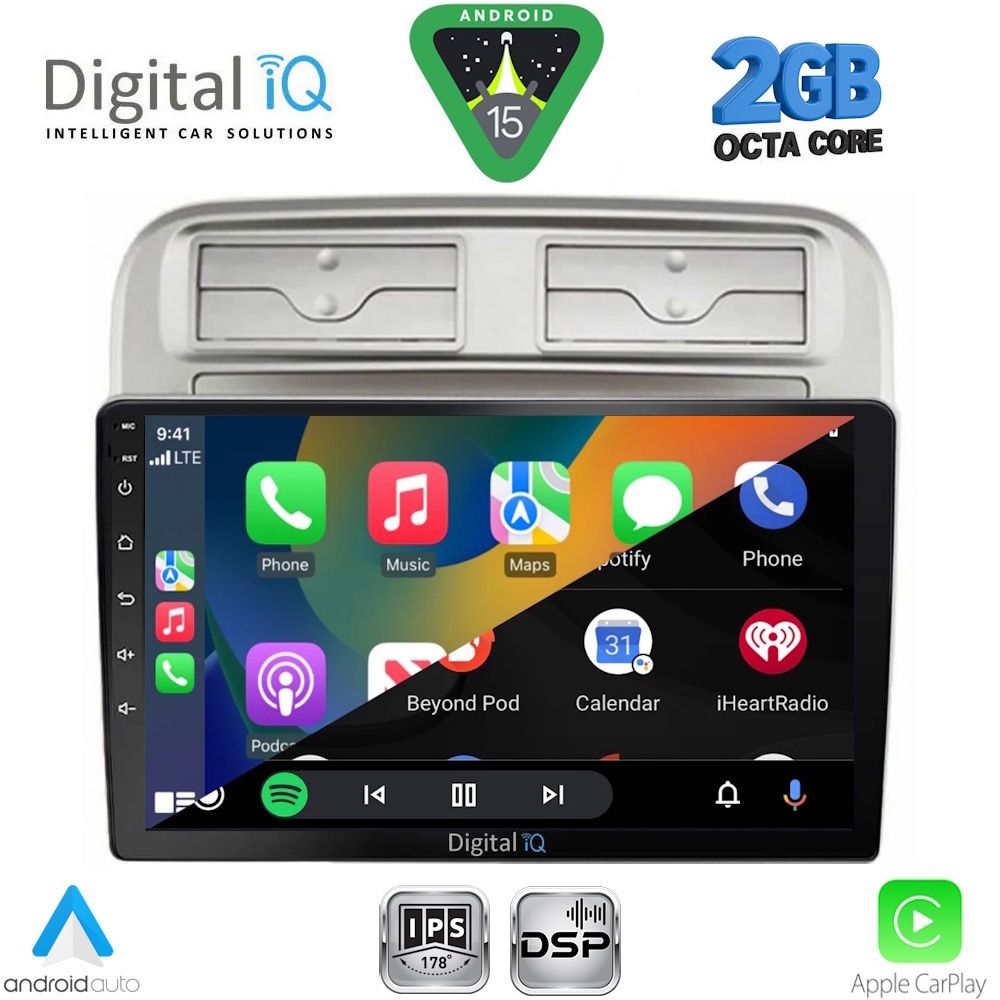DIGITAL IQ RSF 4128_CPA (9inc) MULTIMEDIA TABLET for FIAT GRANDE PUNTO mod. 2005-2012 - Image 2