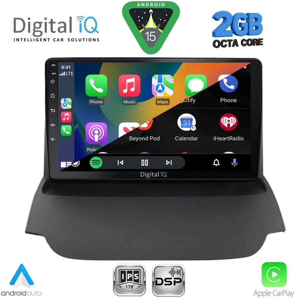 DIGITAL IQ RSF 4150_CPA (9inc) MULTIMEDIA TABLET for FORD ECOSPORT mod. 2012-2018 - Image 2