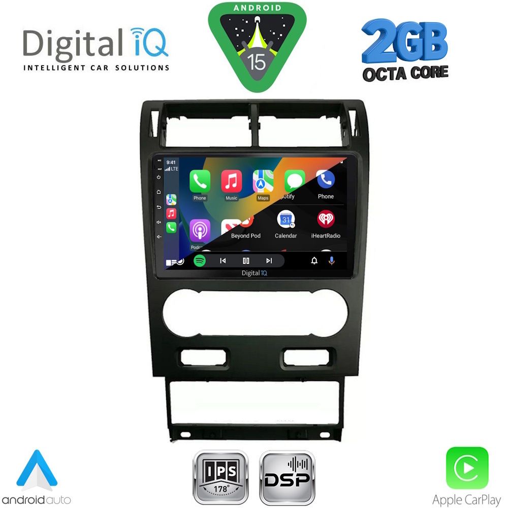 DIGITAL IQ RSF 4161A_CPA (9inc) MULTIMEDIA TABLET for FORD MONDEO mod. 2003-2006 - Image 2