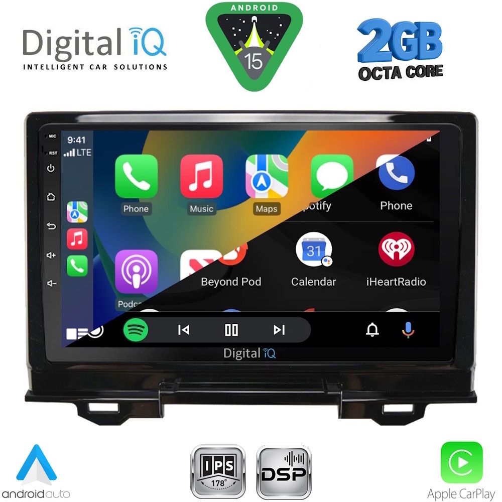 DIGITAL IQ RSF 4202_CPA (9inc) MULTIMEDIA TABLET for HONDA HRV mod. 2021-2026 - Image 2
