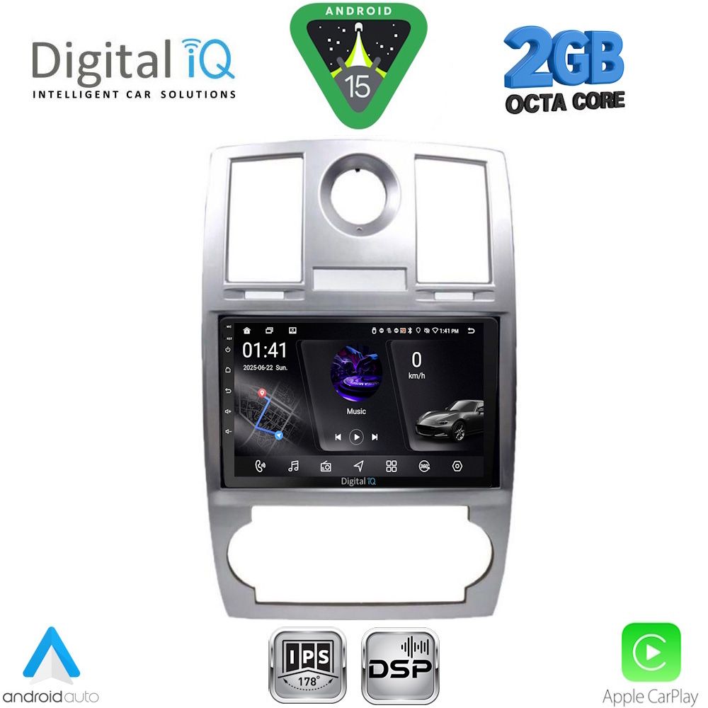 DIGITAL IQ RSF 4285_CPA (9inc) MULTIMEDIA TABLET for CHRYSLER 300C mod. 2005-2010