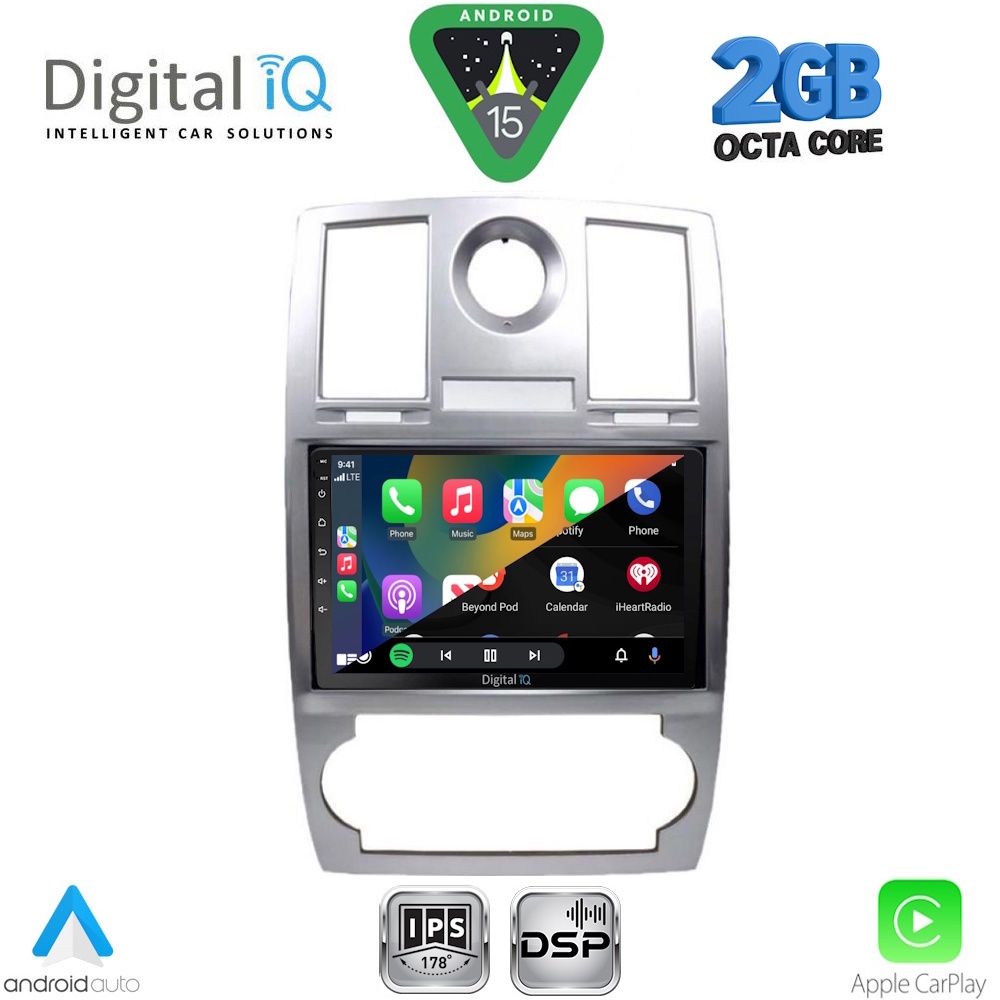 DIGITAL IQ RSF 4285_CPA (9inc) MULTIMEDIA TABLET for CHRYSLER 300C mod. 2005-2010 - Image 2